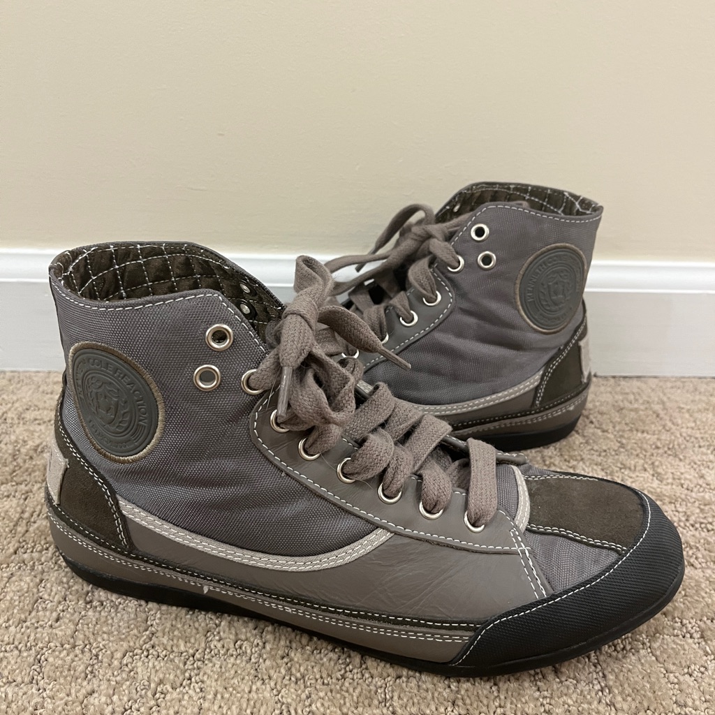 Kenneth Cole Reaction Speed Ballgray High-Top Sneakers Size Men’s 9